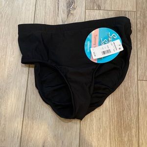 Never use bathing suit bottoms